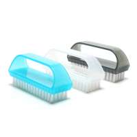 Bodico Cheap Price 3 Colors Plastic Dust Polish Cleaning Nail Brush