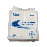 Cleaning Tools Poly-Cellulose spunlace Non Woven Cleanroom Wipes Disposable Fabrics 0609 Wipes